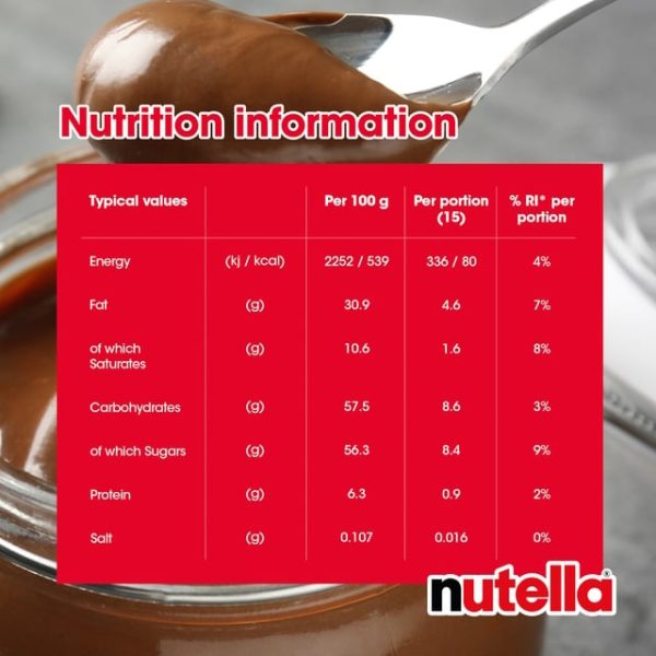 Nutella Hazelnut Spread with Cocoa 750 g - Image 9